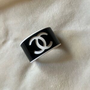 Authentic Chanel Resin Cuff Bracelet